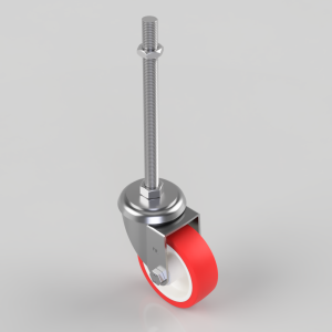 Polyurethane Swivel Castor 100mm 250kg Load