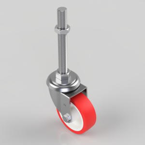 Polyurethane Swivel Castor 100mm 250kg Load