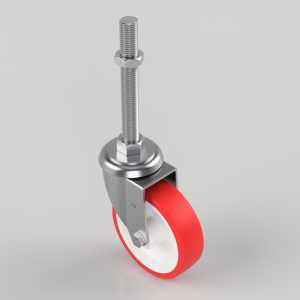 Polyurethane Swivel Castor 125mm 300kg Load