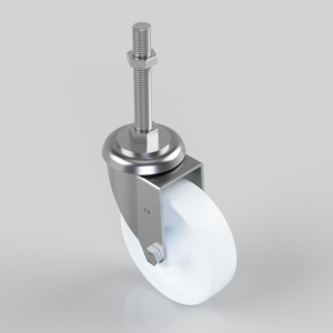 Nylon Swivel Castor 125mm 300kg Load