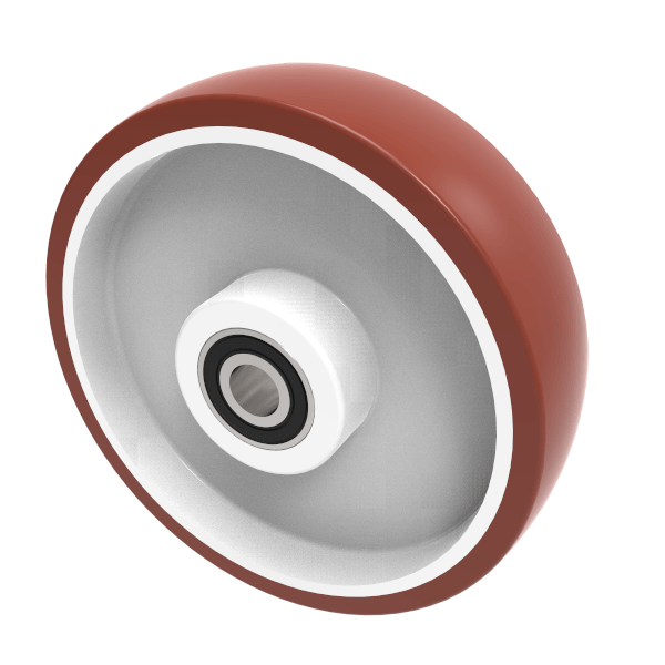 thumbnail image 2 of 400mm Pneumatic Spoke Wheel With Ball Bearing, 20mm Axle, 300kg Capacity - Räder Wendt 2 of 3