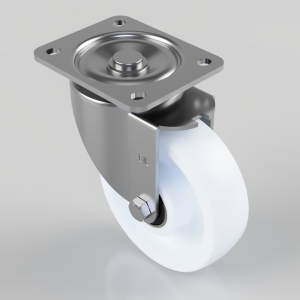 Nylon Plate Swivel Castor 150mm 700kg Load