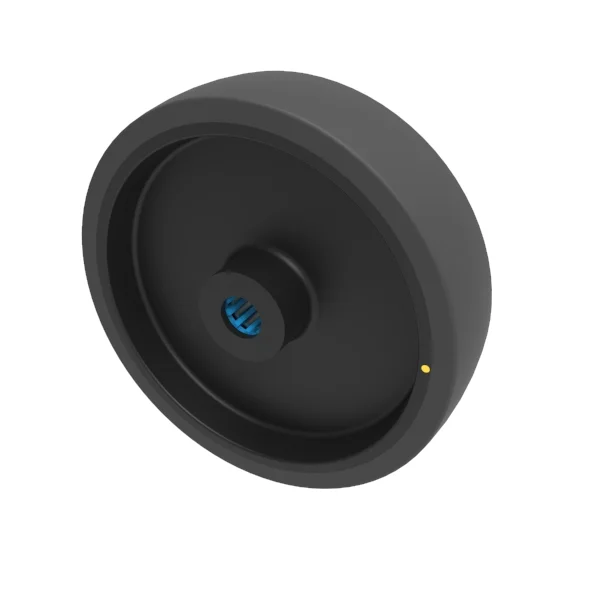 Electrically Conductive Polyurethane 200mm Roller Bearing Wheel 420kg