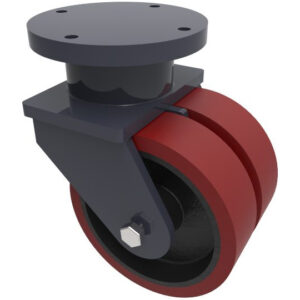 Castors for the oil, gas and marine industry