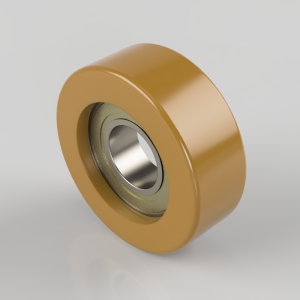 Printhopan 50mm Ball Bearing Guide Roller 110kg Load