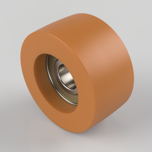 Printhopan 50mm Ball Bearing Guide Roller 125kg Load