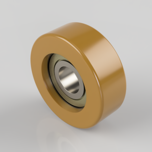 Printhopan 70mm Ball Bearing Guide Roller 200kg Load