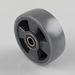 Polyurethane on Nylon 150mm Ball Bearing Wheel 500kg Load