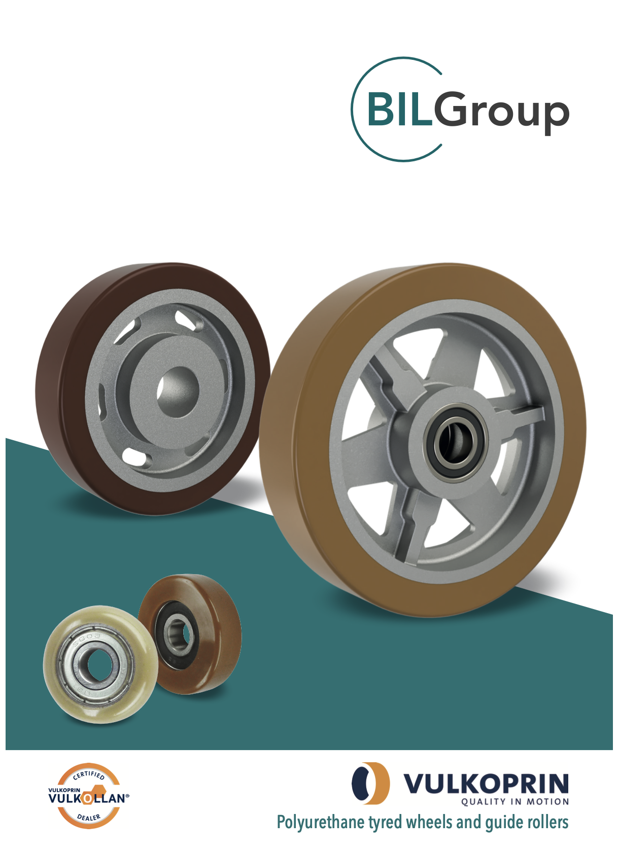 Vulkoprin Polyurethane Tyred Wheels Catalogue