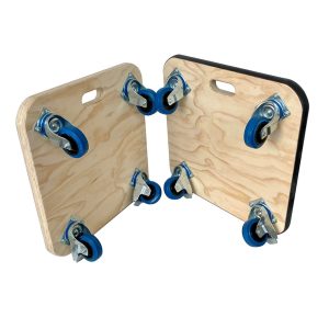 EVO Double Thickness Heavy Duty Wooden Skate, 600kg Load Capacity