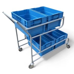 Quad Container Picking Trolley