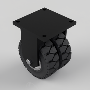 Rubber speed fixed plate 250mm 900kg