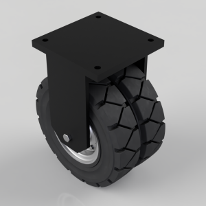 Rubber speed fixed plate 460mm 2800kg