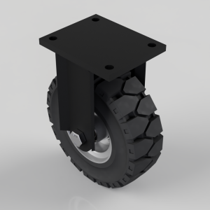 Rubber speed fixed plate 250mm 450kg