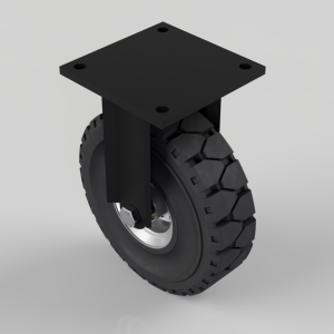 Rubber speed fixed plate 300mm 550kg